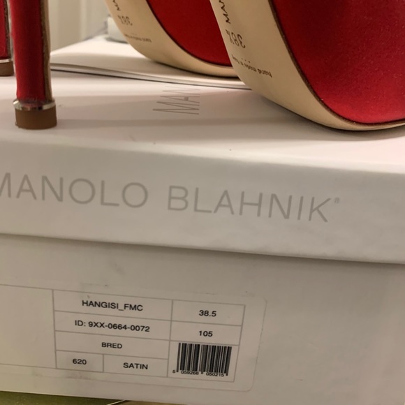 SOLD!! Manolo Blahnik Hangisi Pumps - Picture 5 of 5